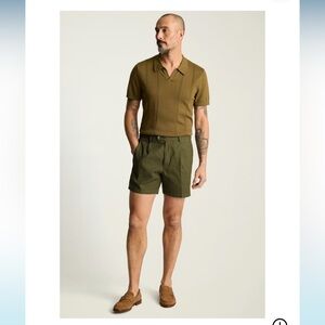 Bonobos men’s coastal linen short 5” inseam w35